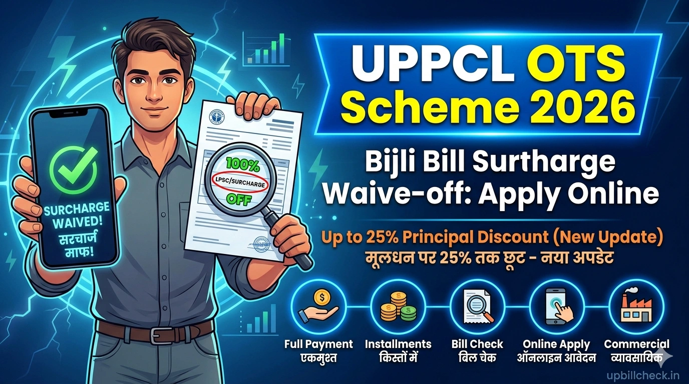 UPPCL OTS Scheme 2026 Surcharge Waive-off New Update